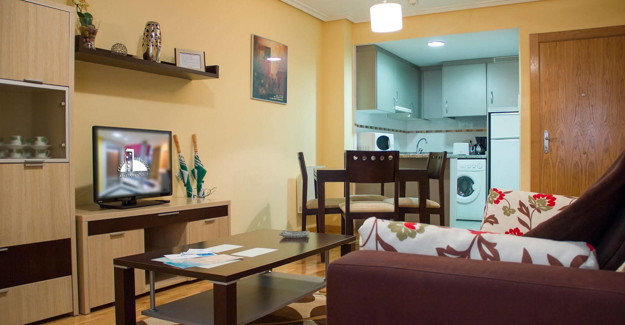 Apartamentos Cean Bermudez Gijón Exterior foto